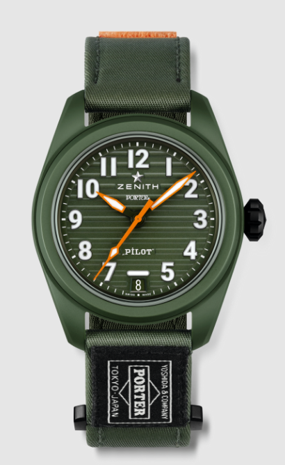 Review Zenith PILOT AUTOMATIC PORTER YOSHIDA Replica Watch 49.4001.3620/63.I001 - Click Image to Close